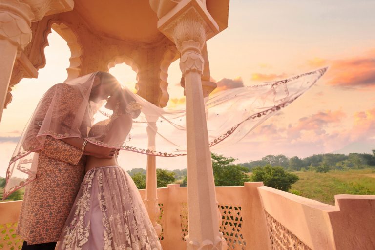 Rajasthan theme pre wedding shoot set near Mumbai