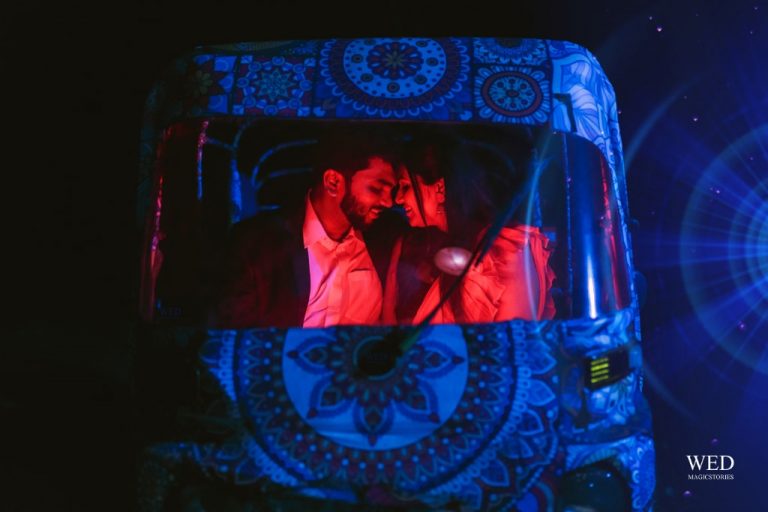 graffiti rickshaw photoshoot set near Mumbai