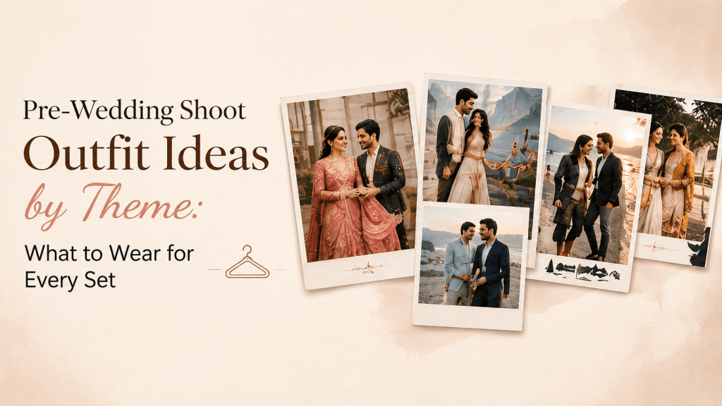 Pre-Wedding Shoot Outfit Ideas by Theme: What to Wear for Every Set