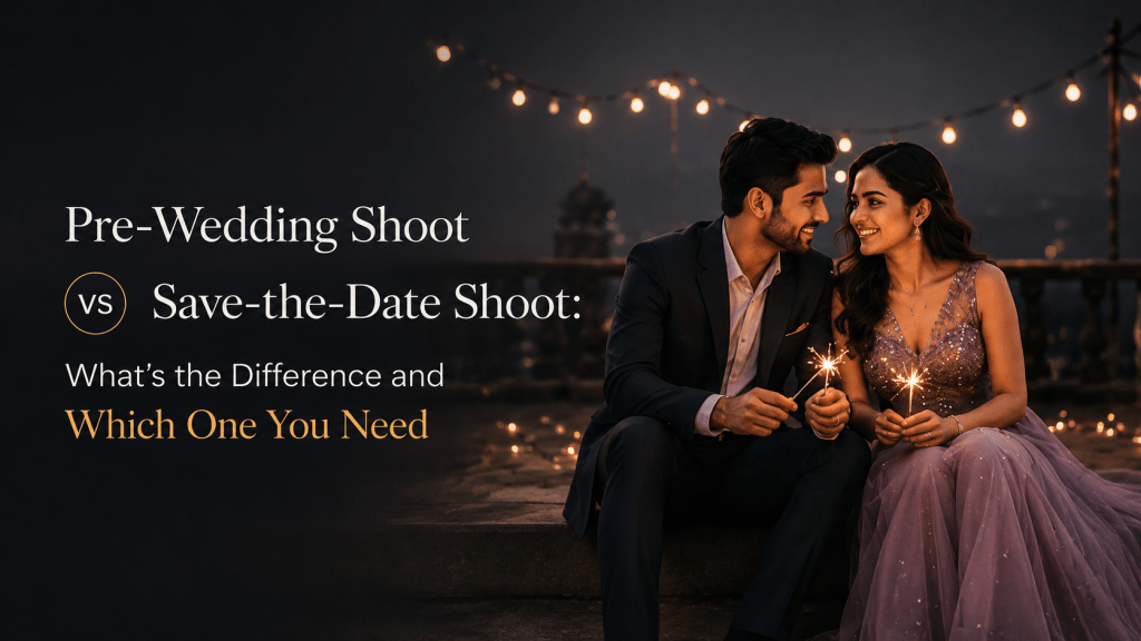 Pre-Wedding Shoot vs Save-the-Date Shoot: What’s the Difference and Which One You Need